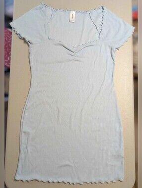 Women's large baby blue dress